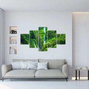 Obraz - Wodospady Madakaripura, Jawa Wschodnia, Indonezja (125x70 cm)