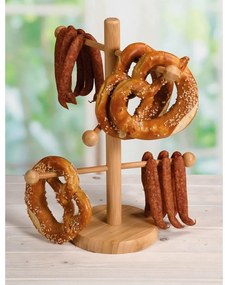 Kesper 58615 Stojak na precle i wędliny, 6 ramion,wys. 37 cm