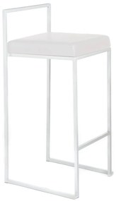 Białe hokery zestaw 2 szt. 88 cm Dodo – Tomasucci