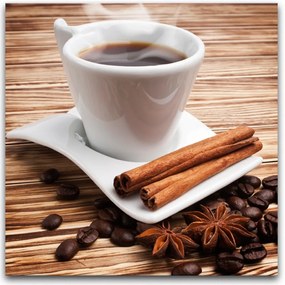 Obraz Styler Glasspik Coffee II, 30x30 cm
