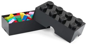 Czarny pojemnik śniadaniowy LEGO®