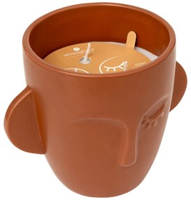 Świeca ozdobna, zapachowa MAYA, twarz, 520 g