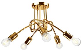 żyrandol natynkowy CAMILLA 5xE27/60W/230V do sufitu