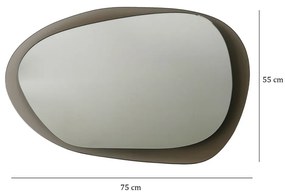 Lustro Aqua Bronze 55 x 75 cm