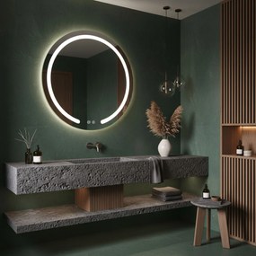 Lustro ścienne LED 90cm Modern