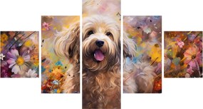 Obraz - Happy Dog II. (125x70 cm)