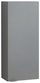 Szara/w naturalnym kolorze wisząca szafka łazienkowa w dekorze sosny 70x30 cm Quickset 394 – Pelipal
