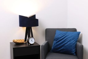 Lampa stołowa GEMSTONE granatowa/złota/czarna BPS KONCEPT