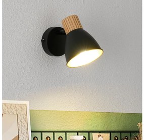 Brilagi - Kinkiet punktowy ODENSE 1xE14/10W/230V kauczukowiec/czarny