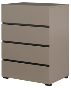 Komoda CROSS 4S 60cm congo/czarna HELVETIA