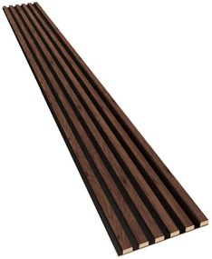 Akustyczne panele lamelowe 2 szt. orzech N1-L25