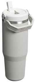 Szarobeżowy termos 890 ml IceFlow Flip Straw 2.0 – Stanley