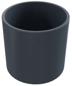 Umywalka betonowa nablatowa okrągła bez otworu na baterię 41 x 40 cm BENE | różne kolory : Kolor - Grafitowy