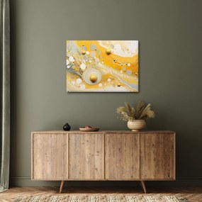 Obraz - Abstrakcyjne tło ze złotą dekoracją (70x50 cm)