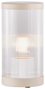 Nordlux - Lampa stołowa zewnętrzna COUPAR 1xE27/25W/230V IP54 beżowy