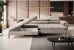 Narożnik DENVER L Lewostronny z funkcją spania Lewostronny w ktaninie SERENO 682 WERSAL