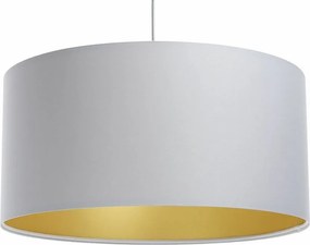Lampa wisząca MODERN 50 szara/złoty mat