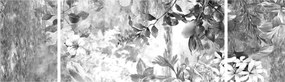 Obraz - Romantyczny ogród (170x50 cm)