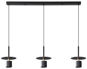 Lampa sufitowa loftowa metalowa wisząca AT35-3SZ-Black