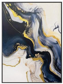 Obraz z ręcznie malowanymi elementami 70x100 cm Sky – Styler