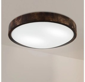 Brilagi - Lampa sufitowa CARVALHO SLIM SMOKEY 2xE27/60W/230V dąb śr. 37,5 cm