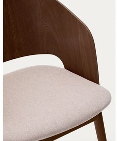 Brązowe krzesło Senoa – Kave Home