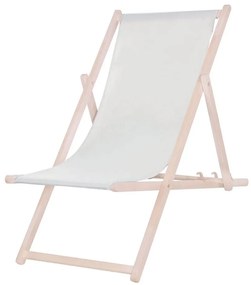 Leżak ogrodowy szary/dąb