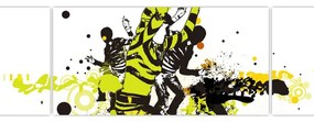 Obraz - Street dance (170x50 cm)
