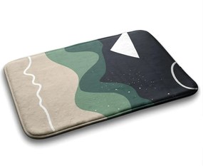 Dywanik antypoślizgowy do łazienki Dywanik antypoślizgowy do łazienki Geometryczny Wzór