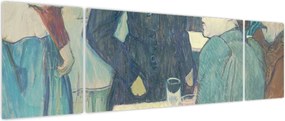 Obraz - Henri de Toulouse-Lautrec, A Corner of the Moulin de la Galette, reprodukcje (170x50 cm)