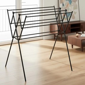 Rozkładana suszarka na pranie HARMEN, trzypoziomowa, 9 m