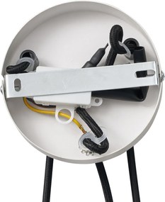 Lampa wisząca Japandi beżowa 50 cm 3-punktowa - Plu