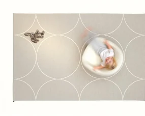 Kremowy chodnik odpowiedni na zewnątrz 70x200 cm Boo Linen – Pappelina