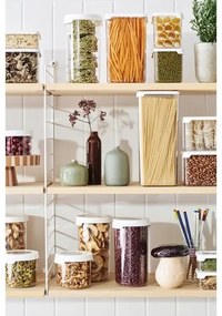 SmartStore Plastikowy słoik modułowy, 1600 ml, 13 x 9 x 20 cm, 1600 ml