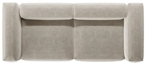 Beżowa sofa 264 cm Bergano – Cosmopolitan Design