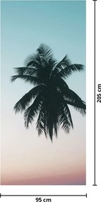 Fototapeta na drzwi - Palma na Bali (95x205cm)