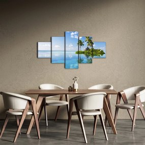 Obraz - Tropikalna wyspa (125x70 cm)