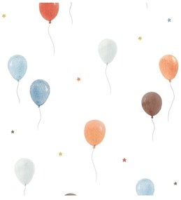 Tapeta dziecięca 10 m x 50 cm Flying Ballons – Lilipinso