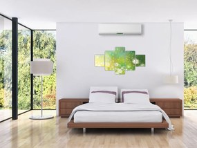 Obraz - Kwitnące mlecze (125x70 cm)