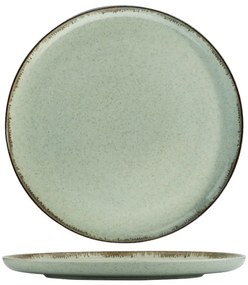 24-częściowy zestaw zielonych porcelanowych naczyń Kütahya Porselen Pearl