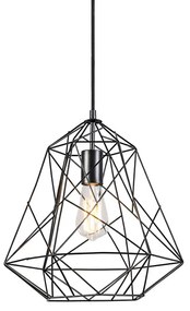 Inteligentna lampa wisząca w stylu industrialnym czarna w komplecie z wifi ST64 - Framework Basic Nowoczesny Oswietlenie wewnetrzne