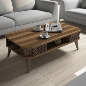 Stolik konferencyjny Eylul Walnut