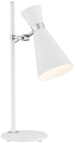 Argon 3890 - Lampa stołowa LUKKA 1xE27/15W/230V biała