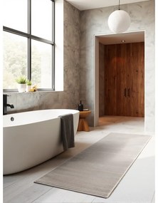 Szaro-kremowy chodnik 80x240 cm Perles Dolomite – Elle Decoration