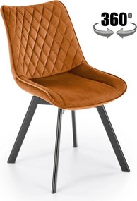 Krzesło do jadalni K520 z obrotowym siedziskiem