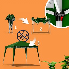 Pawilon CAPRI, 3x3m, zielona Casaria