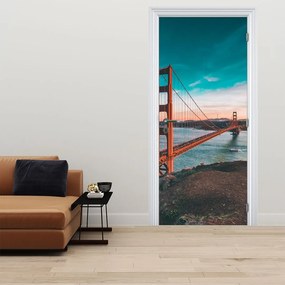 Fototapeta na drzwi - Złota Brama (95x205cm)
