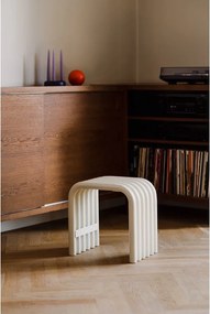 Beżowe metalowe krzesło ogrodowe Nokk – noo.ma