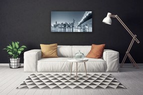 Obraz na płótnie Nocne Światła Wielkiego Mostu