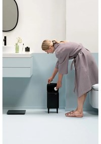 Stalowy kosz na śmieci w kolorze matowej czerni 4 l Bo Hi – Brabantia